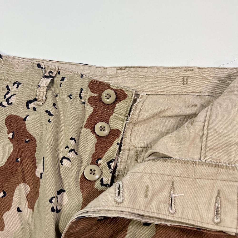 US Military Chocolate Chip Desert Camo Pants Mens 30x30 Combat Trousers Army 90s - Picture 7 of 11